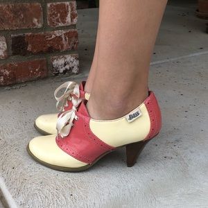 Candy Colored Oxford Heels by Bass